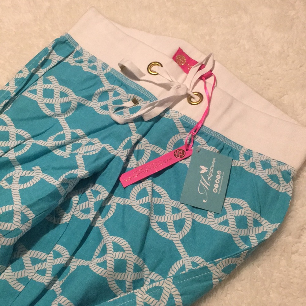 Nautical knot pants